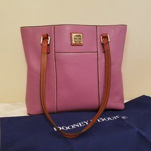 Dooney & Bourke Small Lexington Purse - Dark Mauve